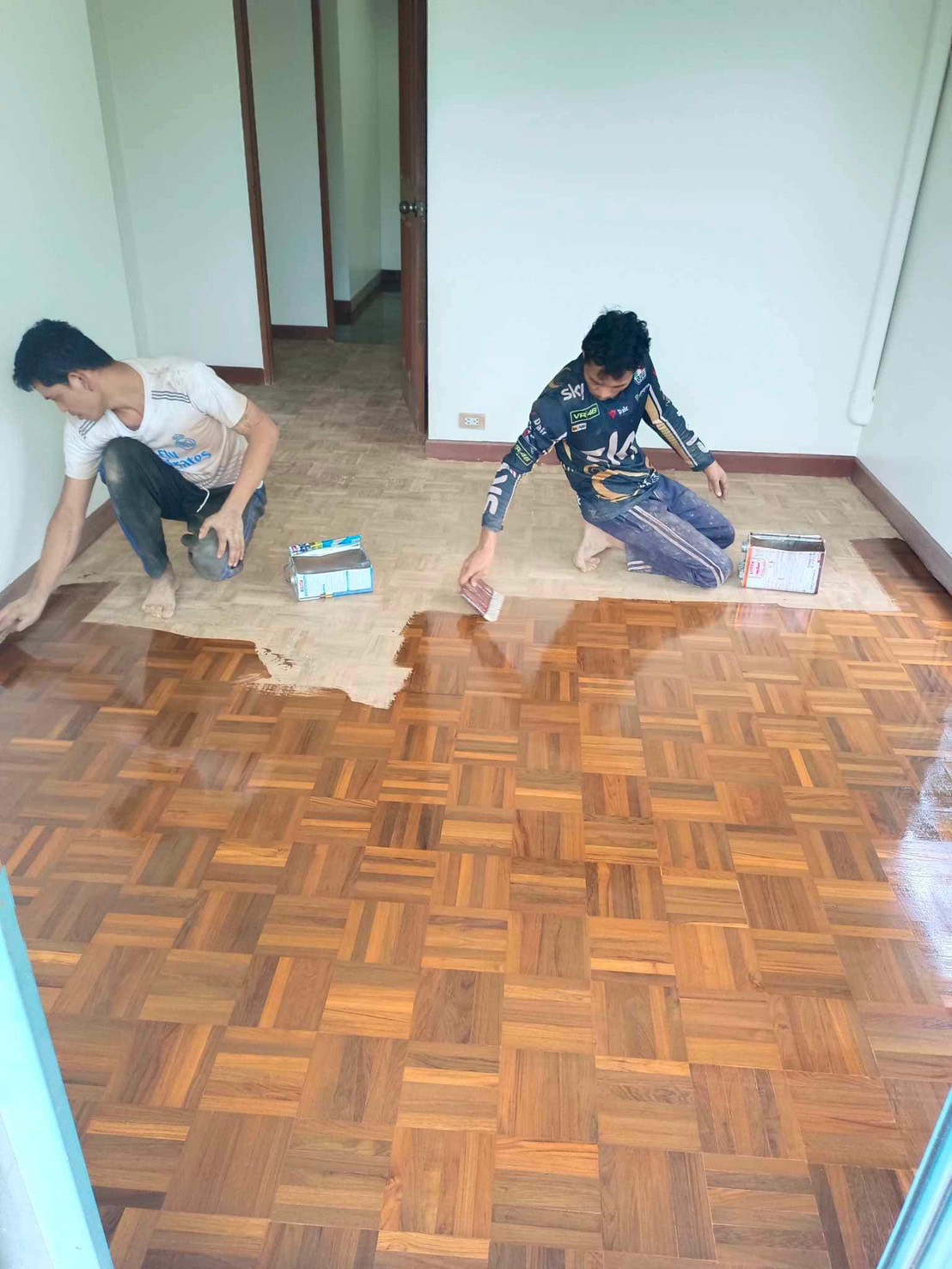 27 - https://ช่างชินกรรับขัดพื้นไม้.com | รับขัดพื้นไม้ปาร์เก้ รับปูปาร์เก้ทุกชนิด พื้นไม้อื่นๆ งานภายนอก งานภายใน งานบ้าน คอนโด หอพัก สำนักงาน โรงเรียน โรงแรม และสถานที่ต่างๆ